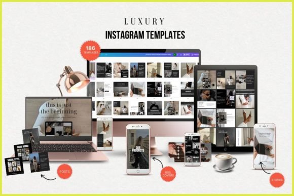 Download Luxury Instagram Templates - Instagram Collection