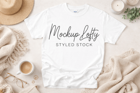 Download Gildan 5000 White Unisex T-shirt Mockup - Shirt mockup Collection