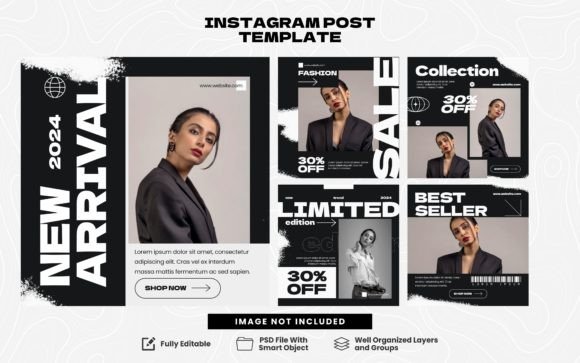 Download Fashion Design Template for Instagram - Instagram Collection