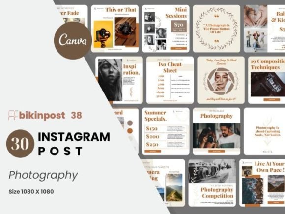 Download Photography Canva Instagram Post Templat - Instagram Collection