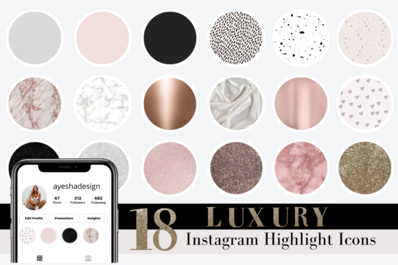 Download Luxury Instagram Story Highlight Icons - Instagram Collection