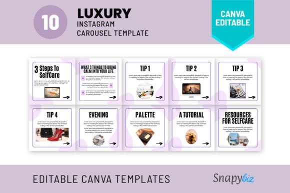 Download Luxury Instagram Carousel Template - Instagram Collection