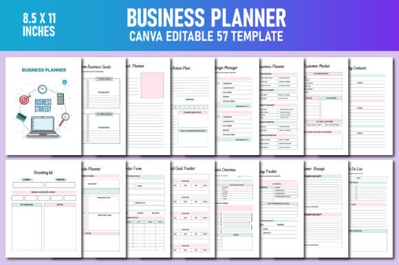 Download Business Planner Canva KDP - Kdp Collection