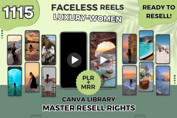 Download Instagram Woman Luxury Reels PLR MRR - Instagram Collection