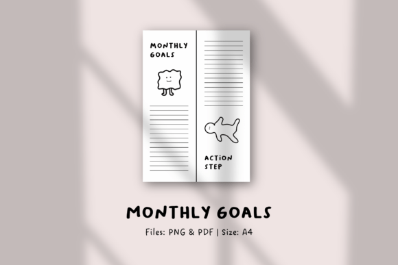 Download Minimalist Goal Planner - Premium Resources