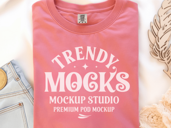 Download Watermelon C1717 Flat Lay T-shirt Mockup - Shirt mockup Collection