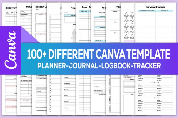 Download 100+Canva Different Template KDP - Kdp Collection