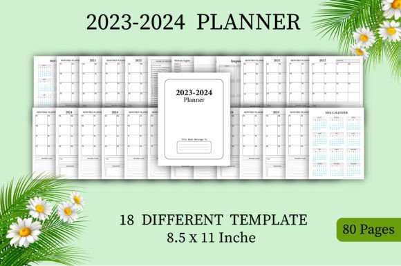 Download 2023-2024 Planner  for  KDP Interior - Kdp Collection