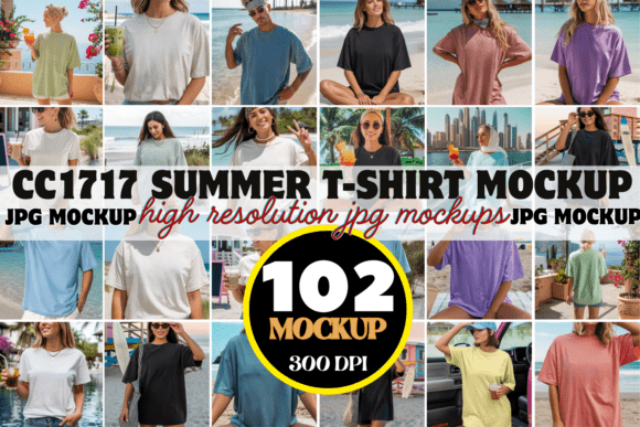 Download Comfort Colors 1717 Beach T-Shirt Mockup - Shirt mockup Collection
